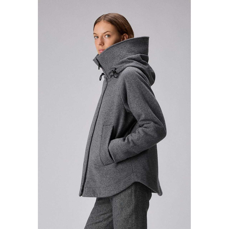 Peuterey manteau gris 2