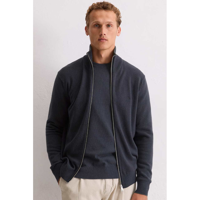 Marc O'polo cardigan blauw 2