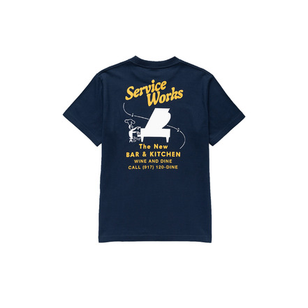 Service Works t-shirt blauw