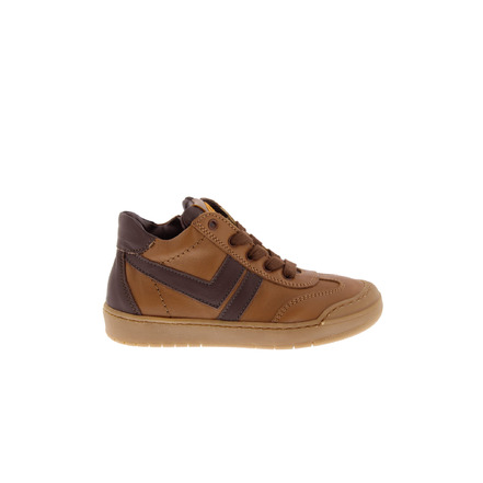 Stones And Bones hoge schoenen cognac
