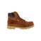 Stones And Bones hoge schoenen cognac 1