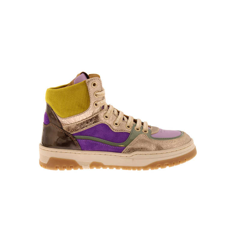 Stones And Bones hoge schoenen paars 1