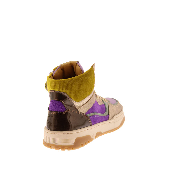 Stones And Bones hoge schoenen paars 4