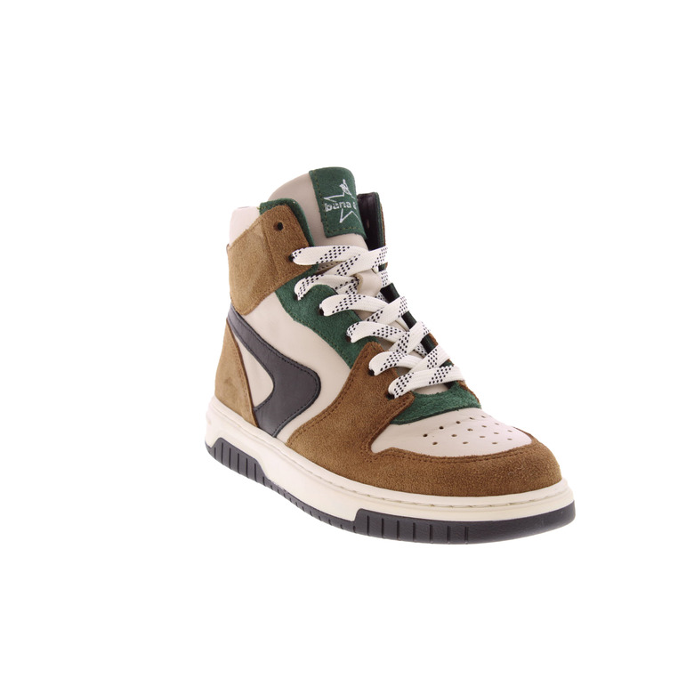 Bana & Co hoge schoenen cognac 2