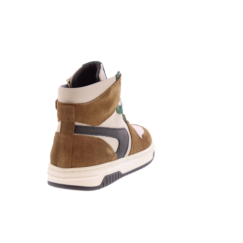 Bana & Co hoge schoenen cognac 4