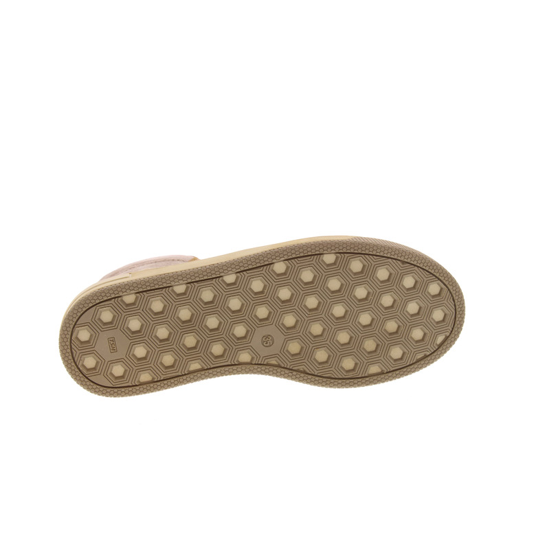 Hip hoge schoenen camel 5