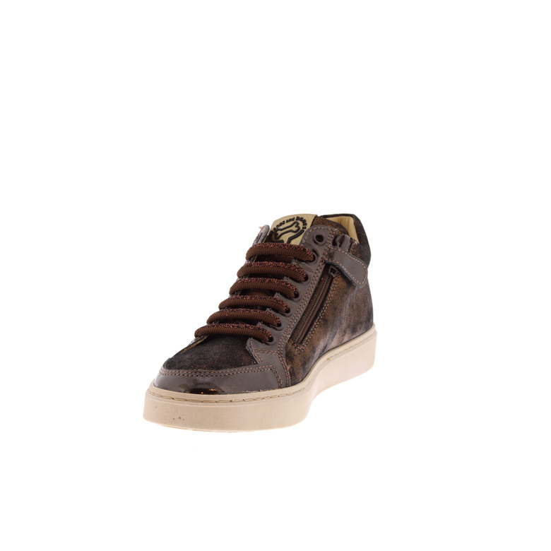 Stones And Bones hoge schoenen brons 3