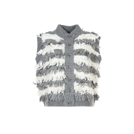 Due Amanti gilet grijs