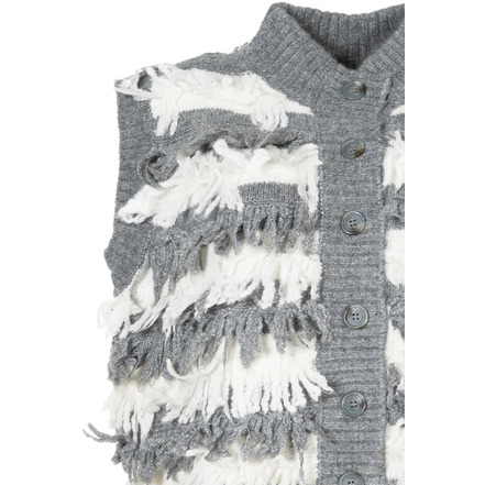 Due Amanti gilet grijs