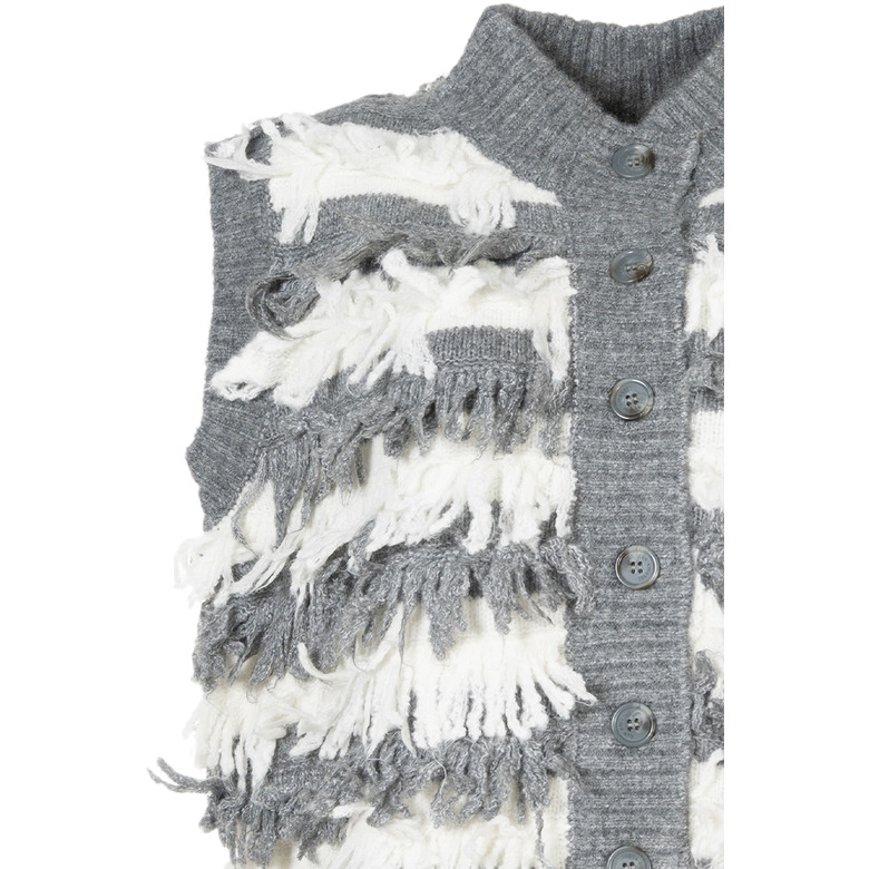 Due Amanti gilet grijs 2