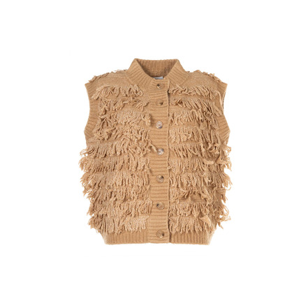 Due Amanti gilet camel