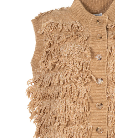 Due Amanti gilet camel