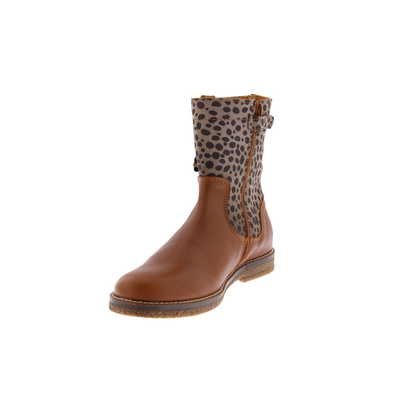 Innocent Shoes Meisjes boots cognac 3