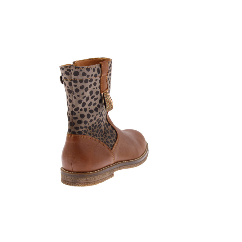Innocent Shoes Meisjes boots cognac 4
