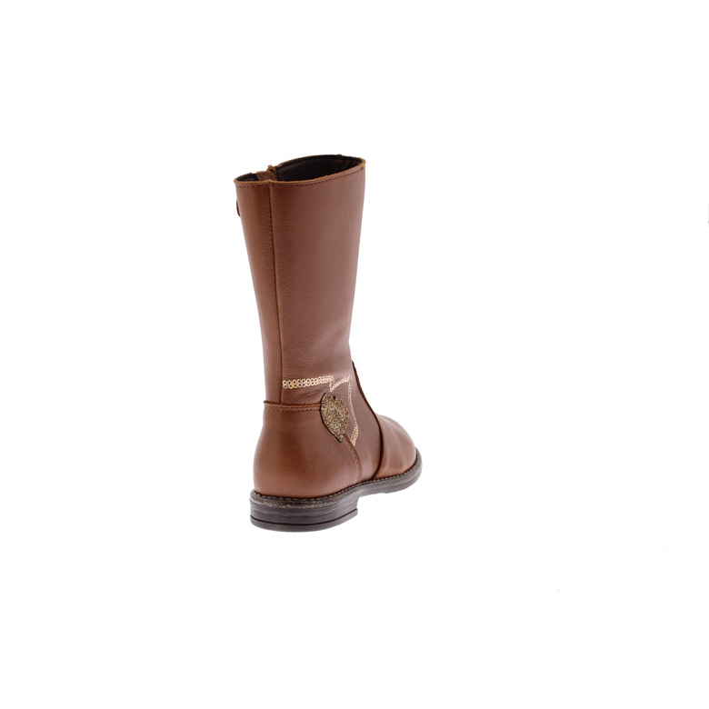 Innocent Shoes Meisjes boots cognac 4