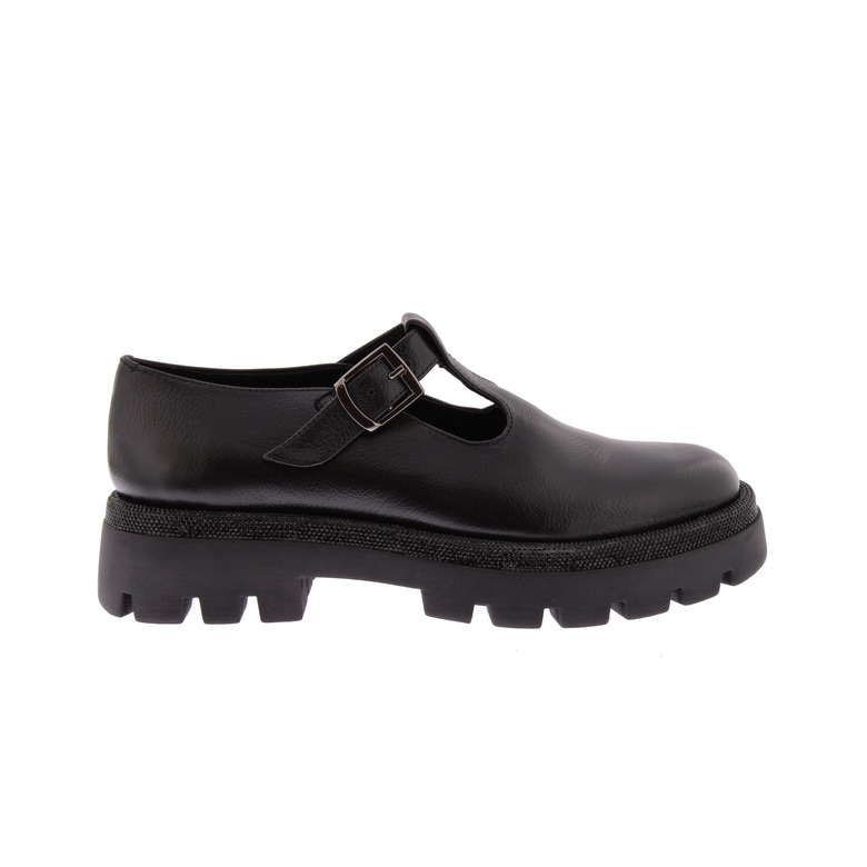 Sweet Lemon moccasins & loafers black 1