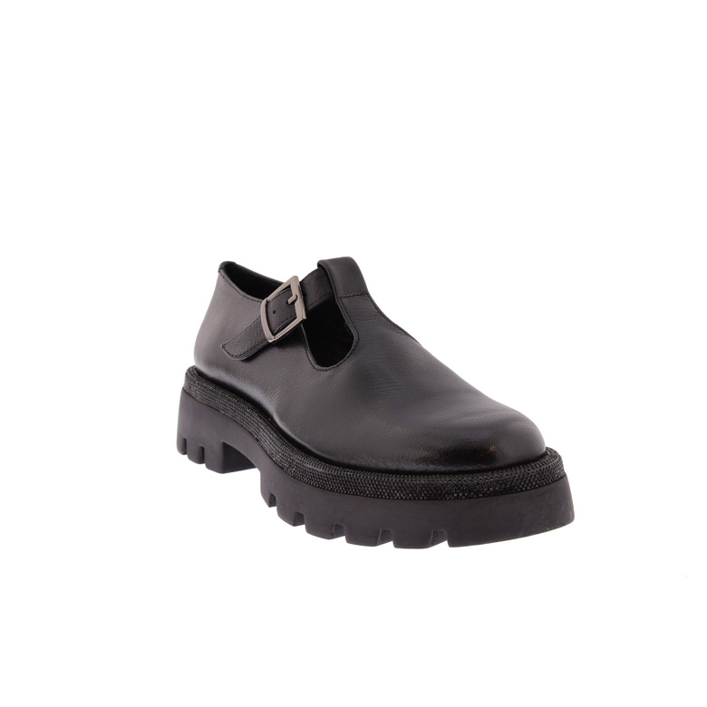 Sweet Lemon moccasins & loafers black 2