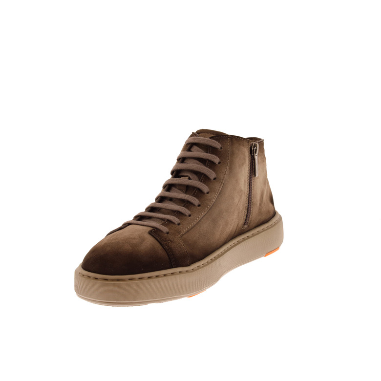 Santoni high shoes taupe 3