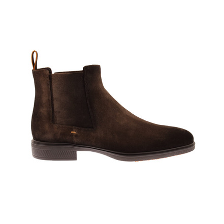 Santoni high shoes brown