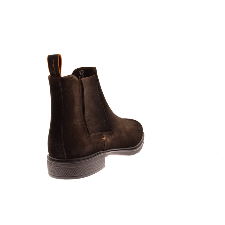 Santoni high shoes brown 4