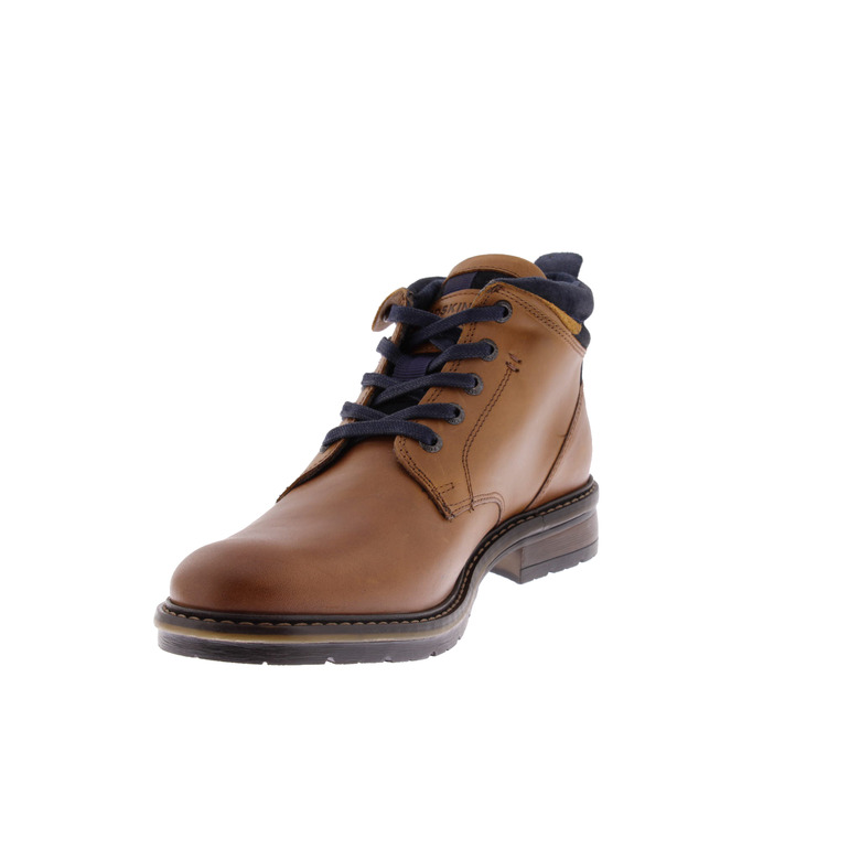 Redskins high shoes cognac 3