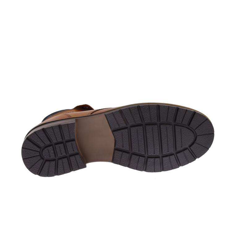Redskins high shoes cognac 5