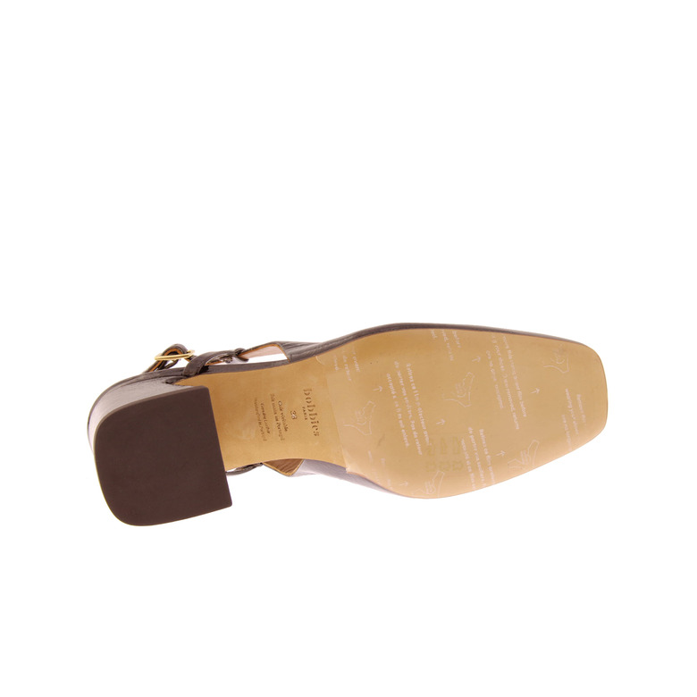 Bobbies slingbacks bordeaux 5