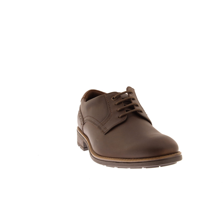 Clarks lace shoes brown 2