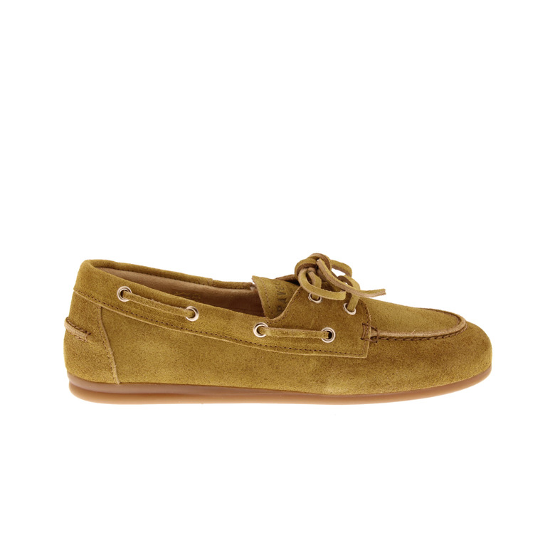 Pavement chaussures bateau camel 1