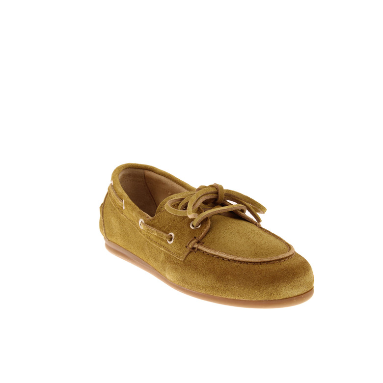 Pavement chaussures bateau camel 2