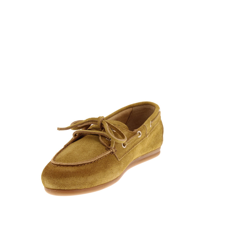 Pavement chaussures bateau camel 3