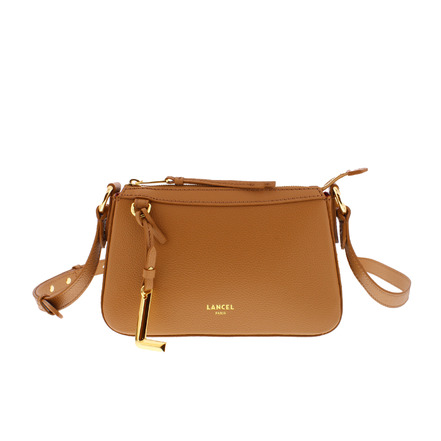 Lancel crossbody camel