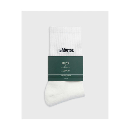 Mercer socks white