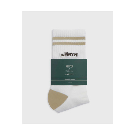Mercer socks white