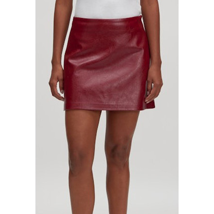 Edited skirt bordeaux