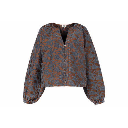 Frnch bluse braun