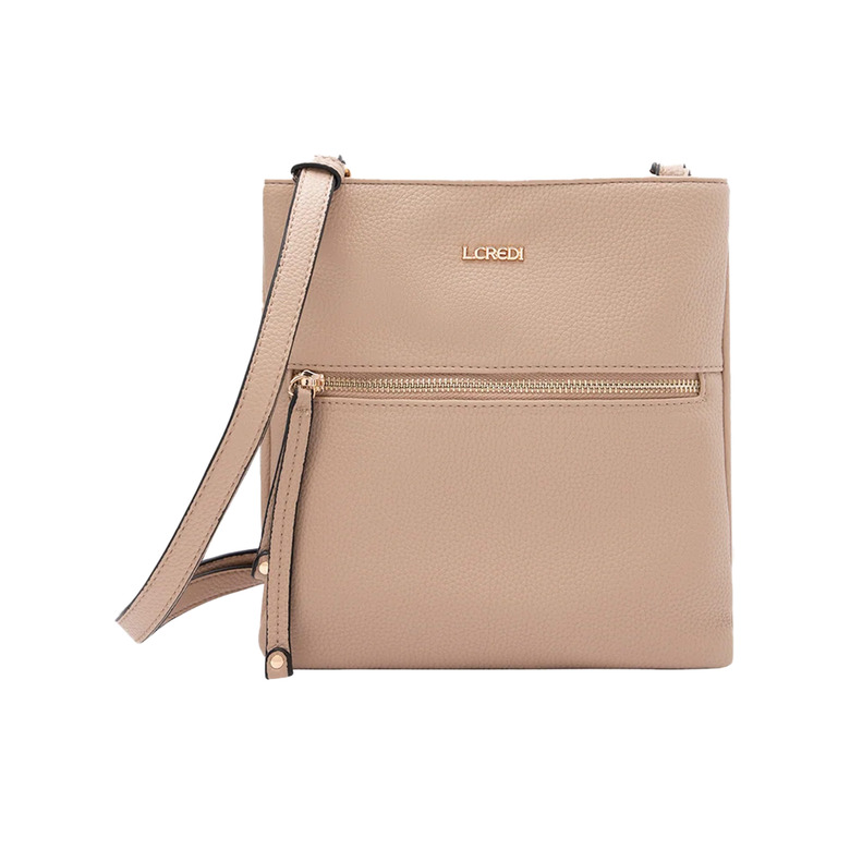 L.credi crossbody lightbrown 1