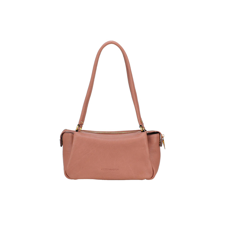 Arthur & Aston schoudertas taupe 1