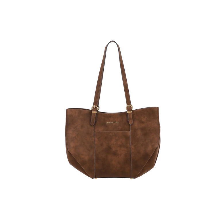 Arthur & Aston shopper bruin 1