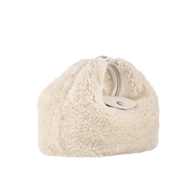Longchamp handtas ecru 2