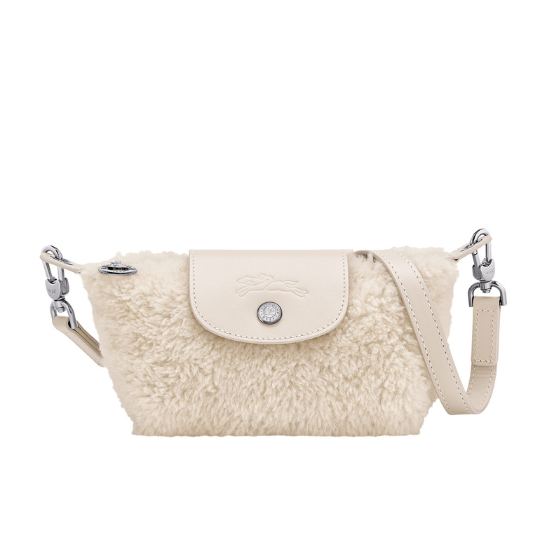 Longchamp crossbody ecru 1