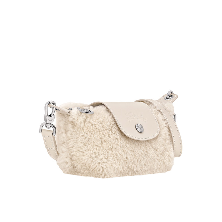 Longchamp crossbody ecru 2