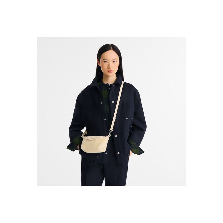 Longchamp crossbody ecru 3