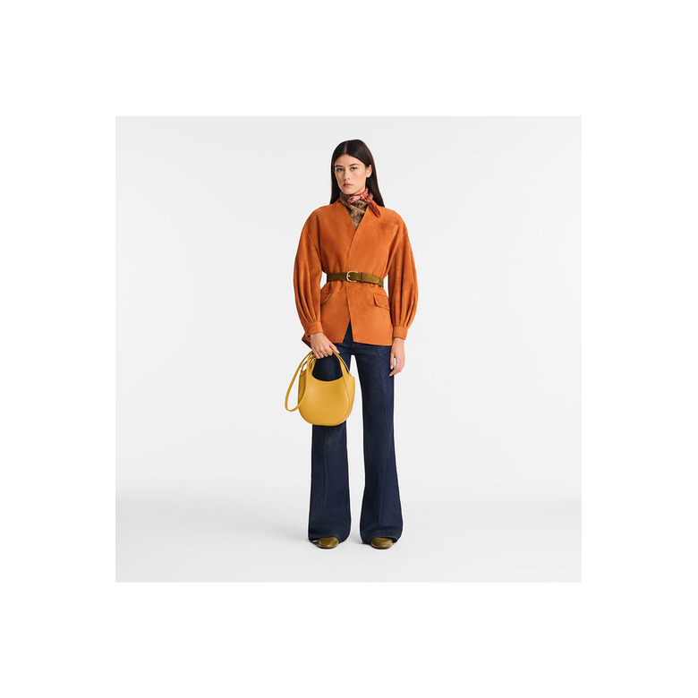 Longchamp handtas geel 3