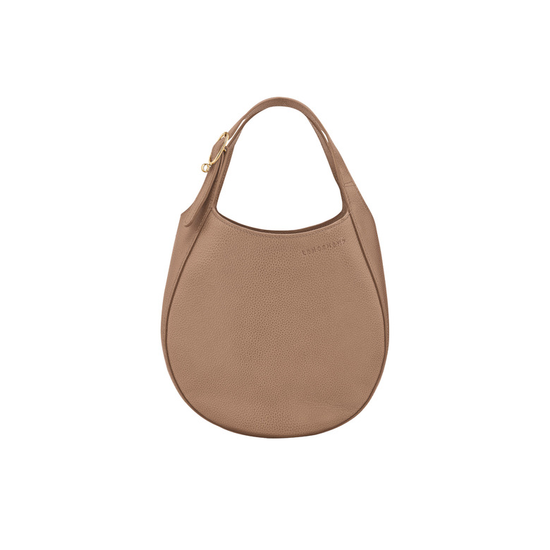 Longchamp handtas beige 1