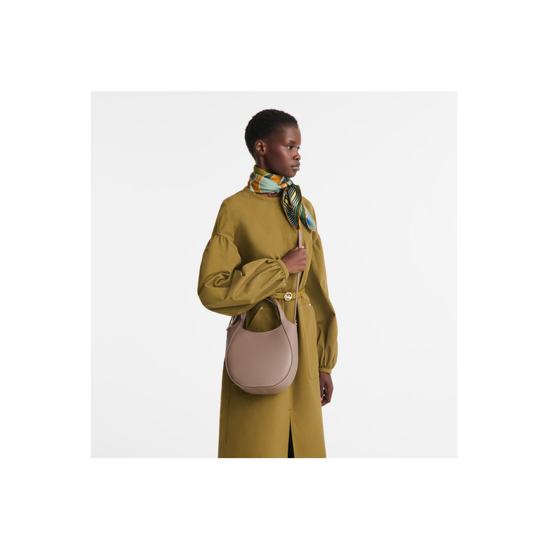Longchamp handtas beige 3