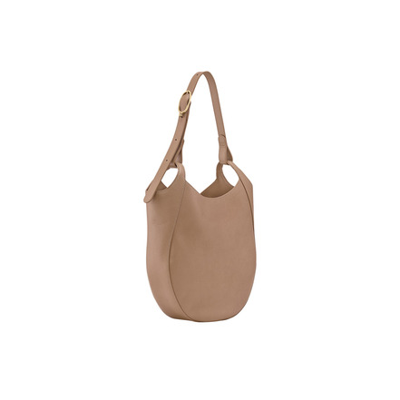 Longchamp schoudertas beige