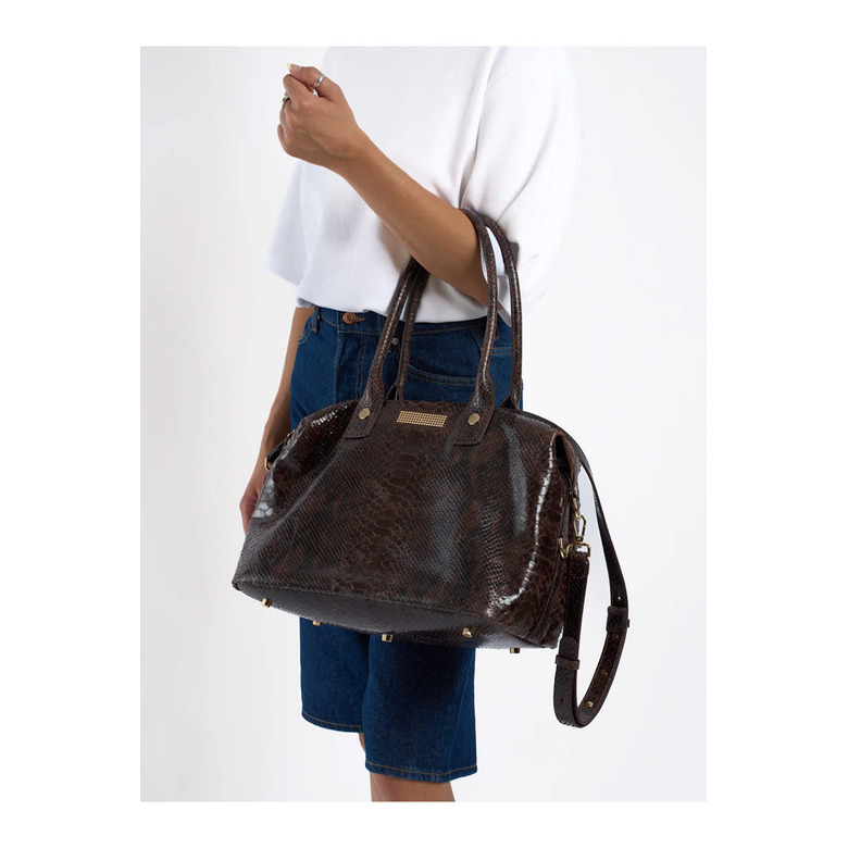 Clio Goldbrenner handtas bruin 5