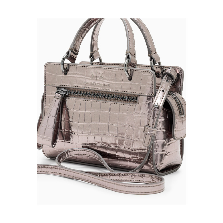 Armani Exchange handtas zilver 4