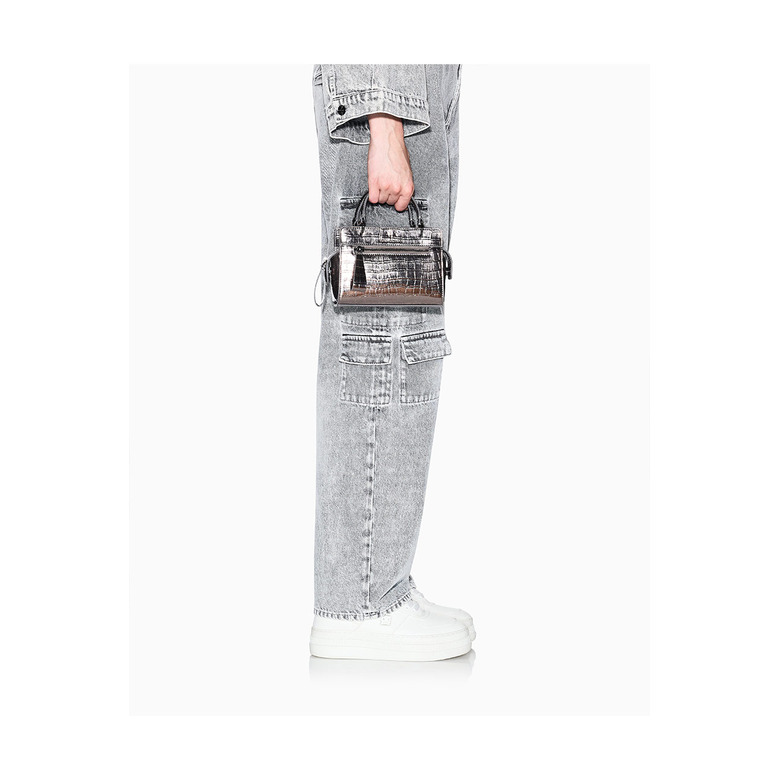 Armani Exchange handtas zilver 5